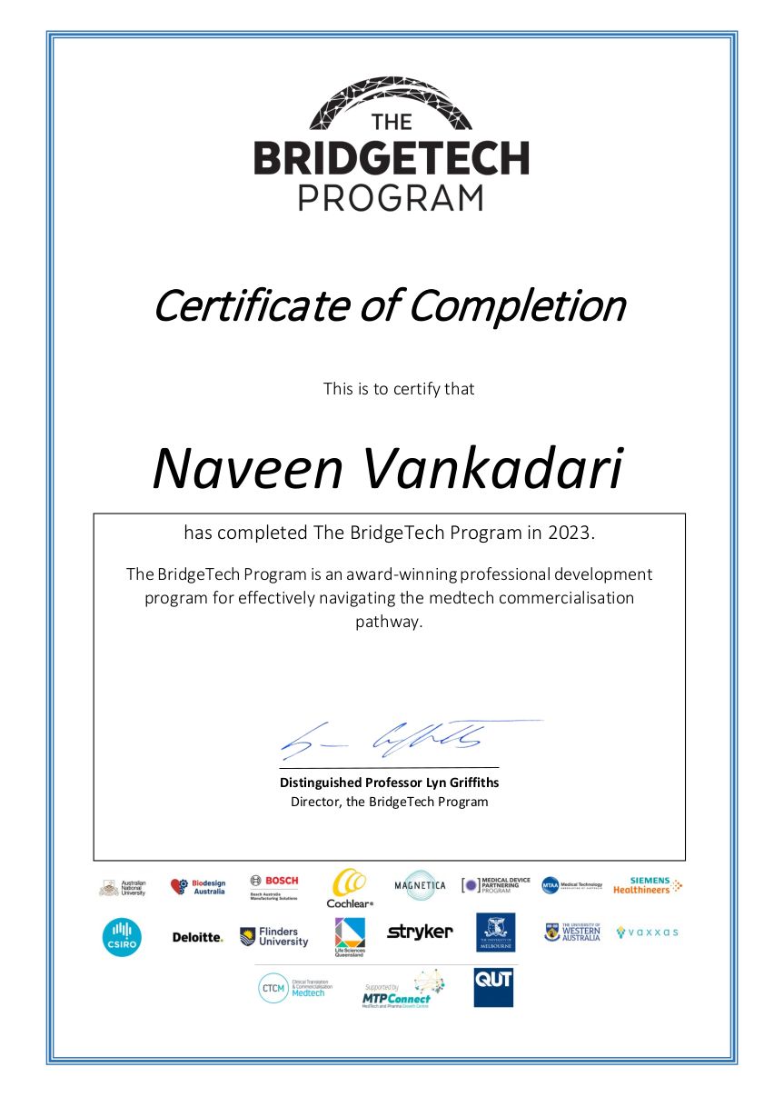 Naveen Vankadari PhD on LinkedIn: #certificate #commercialization # Naveen Vankadari PhD on LinkedIn: #certificate #commercialization #