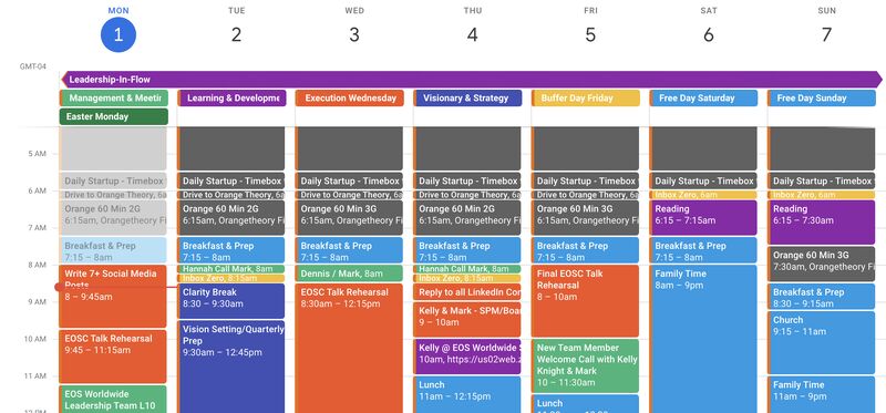 Cynthia Hemingway MBA on LinkedIn: We own our days and our calendars Cynthia Hemingway MBA on LinkedIn: We own our days and our calendars