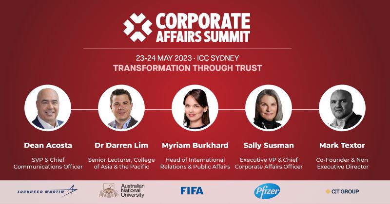 Corporate Affairs Summit | 23-24 May 2023 | ICC Sydney on LinkedIn ...