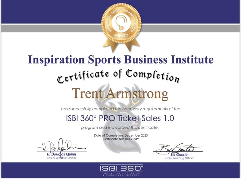 Trent Armstrong on LinkedIn: I am excited to announce I have earned my Trent Armstrong on LinkedIn: I am excited to announce I have earned my