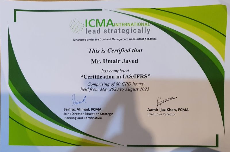 Umair Javed CPA CMA on LinkedIn: #financialreporting #certification # Umair Javed CPA CMA on LinkedIn: #financialreporting #certification #