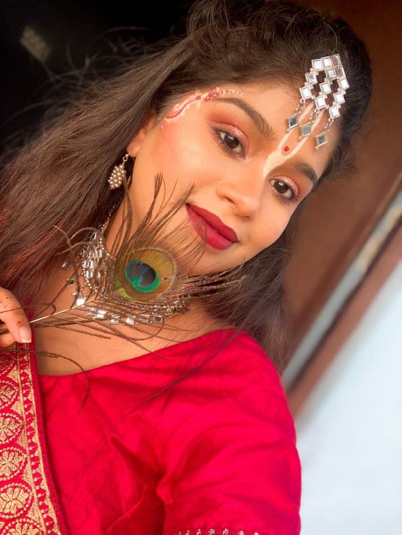Dess Devi Radha Rani Inspired Makeup