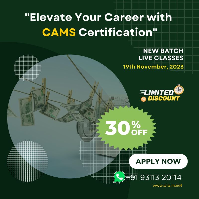 Academy of Internal Audit on LinkedIn: #cams #aia #acams #certification Academy of Internal Audit on LinkedIn: #cams #aia #acams #certification