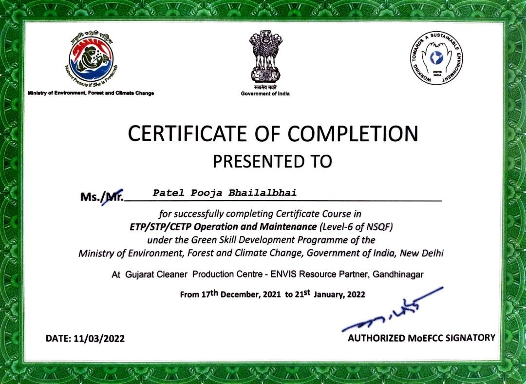 Pooja Patel on LinkedIn: ETP CETP STP operation and maintenance CETP Pooja Patel on LinkedIn: ETP CETP STP operation and maintenance CETP