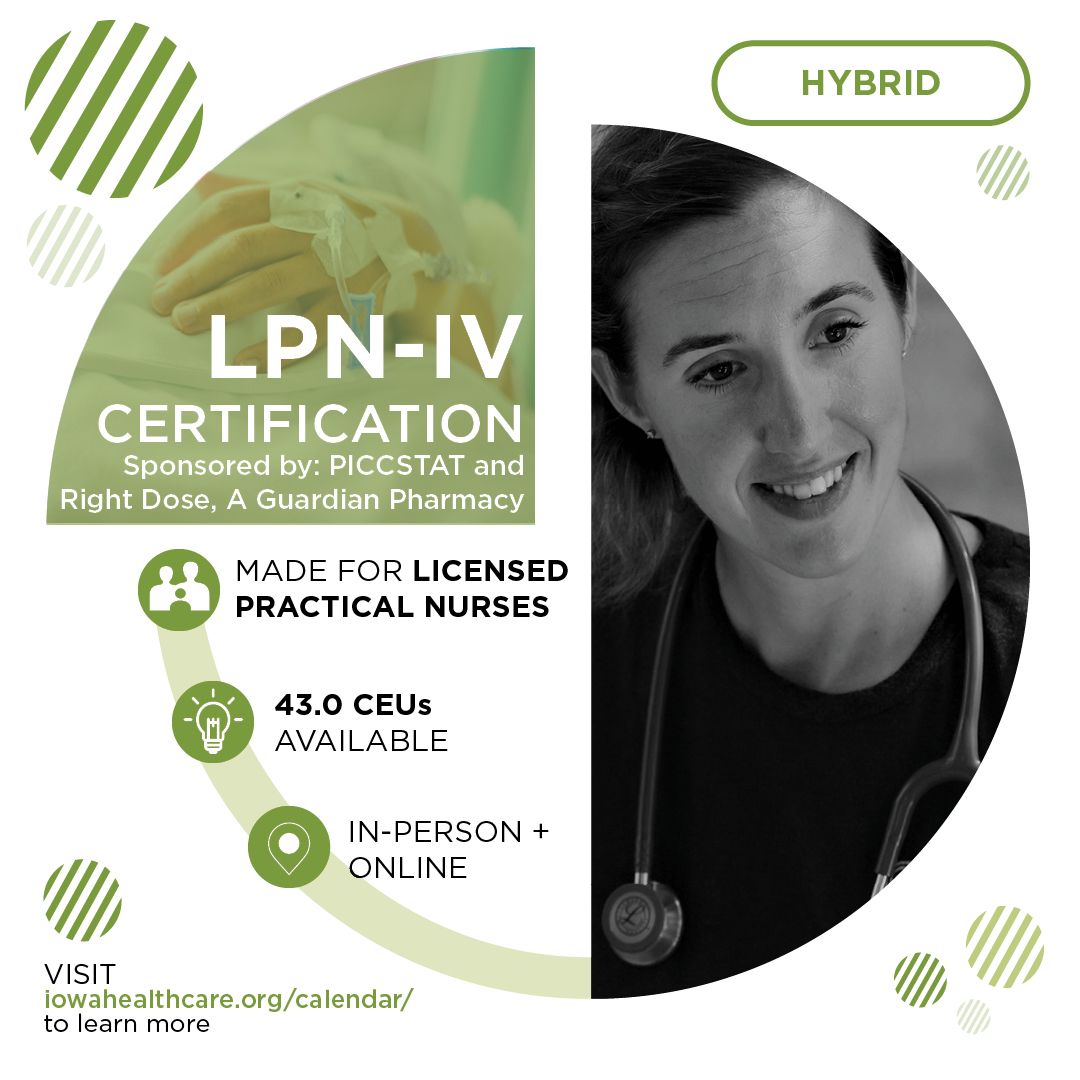 Iowa Health Care Association on LinkedIn: IHCA #39 s May LPN IV Iowa Health Care Association on LinkedIn: IHCA #39 s May LPN IV