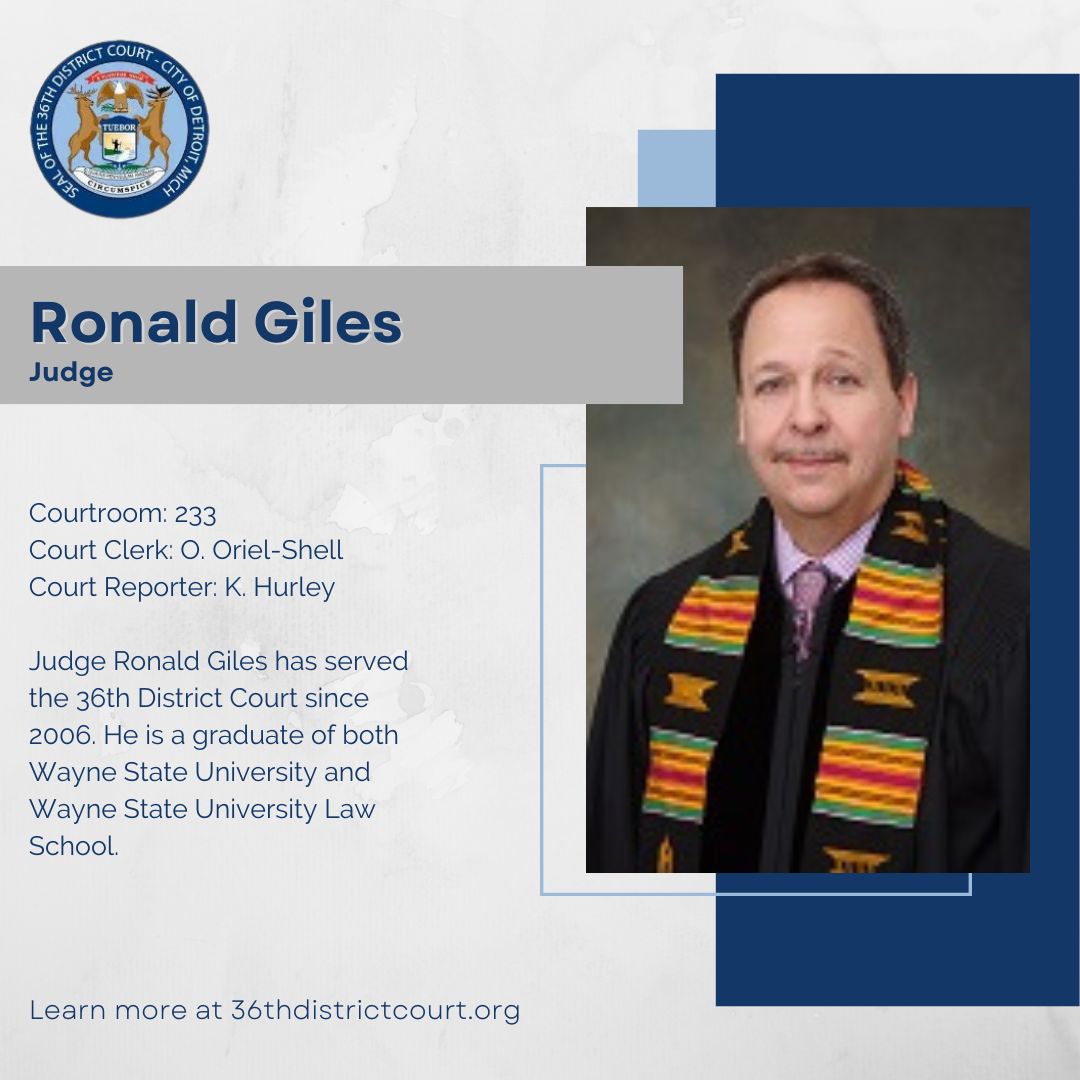 36th District Court on LinkedIn: Get to know 36th District Court Judge 36th District Court on LinkedIn: Get to know 36th District Court Judge