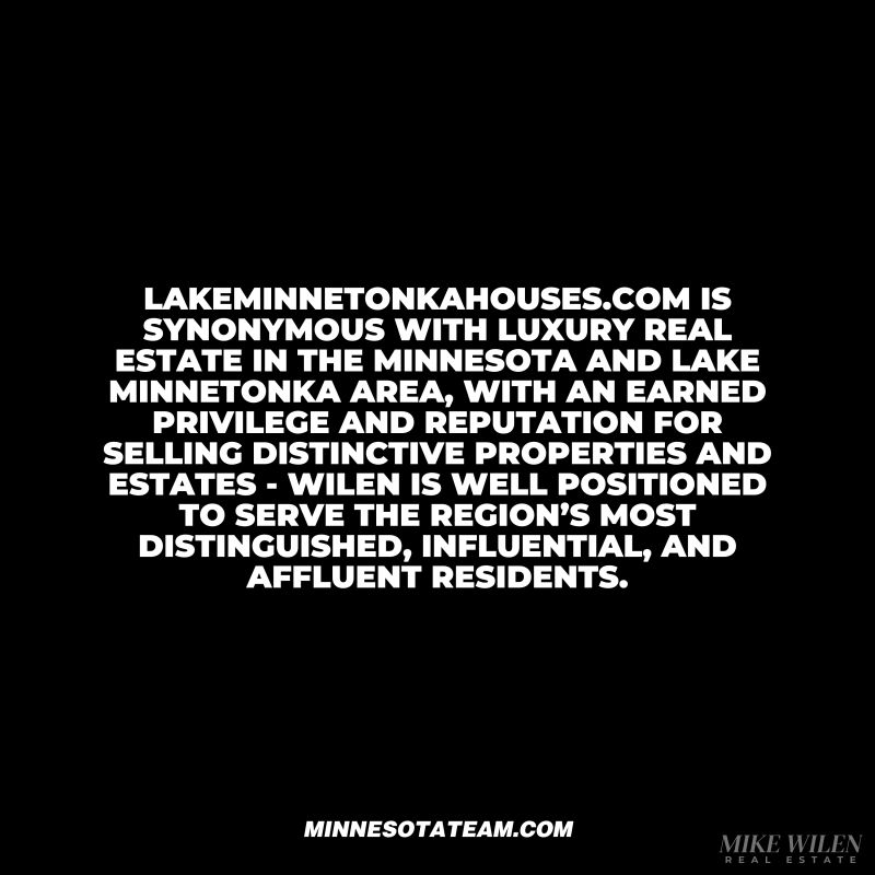 Mike Wilen on LinkedIn: LakeMinnetonkaHouses .com is synonymous