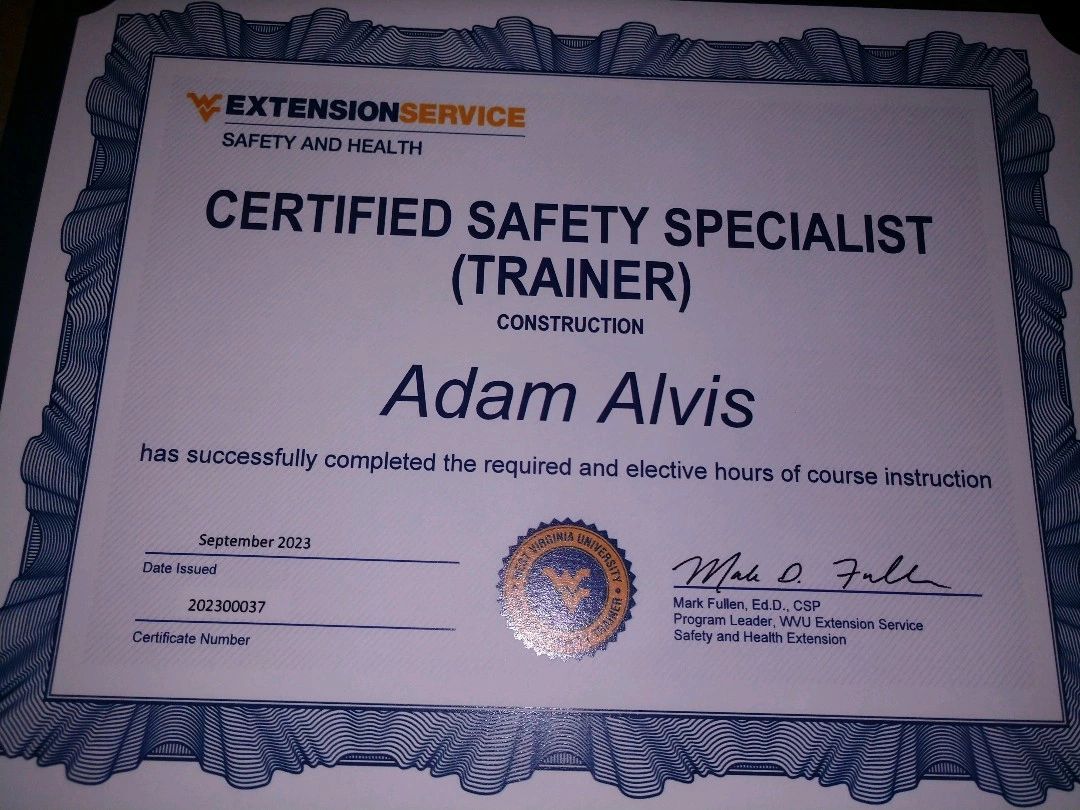 Adam Alvis CHST CIT STSC CPTM CSS CST on LinkedIn: Celebrating my new Adam Alvis CHST CIT STSC CPTM CSS CST on LinkedIn: Celebrating my new