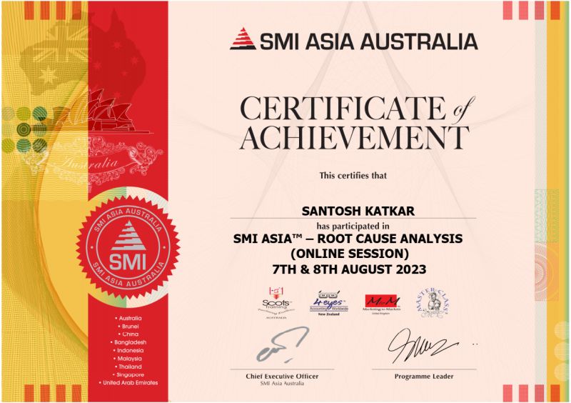 Santosh Katkar on LinkedIn: Thanks to MODEC for Leadership Course Santosh Katkar on LinkedIn: Thanks to MODEC for Leadership Course