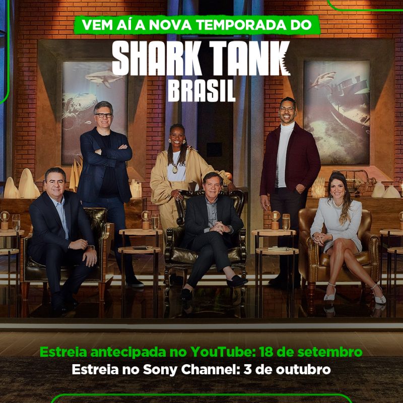 Monique Evelle no LinkedIn: Vem aí a nova temporada do Shark Tank Brasil.  Estreia dia 18 de setembro…