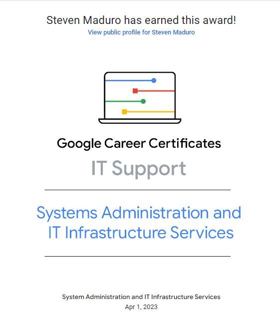 Steven Maduro on LinkedIn: I m happy to share that I ve obtained a new Steven Maduro on LinkedIn: I m happy to share that I ve obtained a new