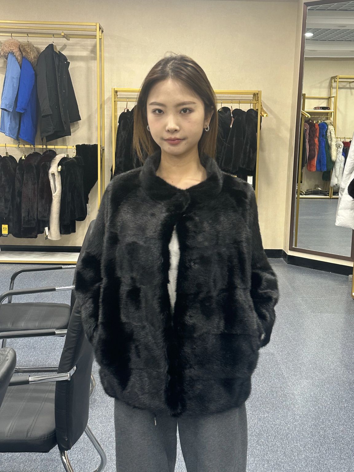 Echo Yuan on LinkedIn: mink coat