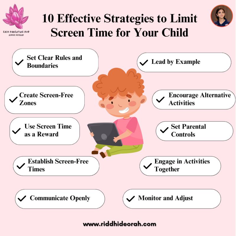 Riddhi Deorah 💎 on LinkedIn: Limiting screen time for children can be  challenging but is important for…