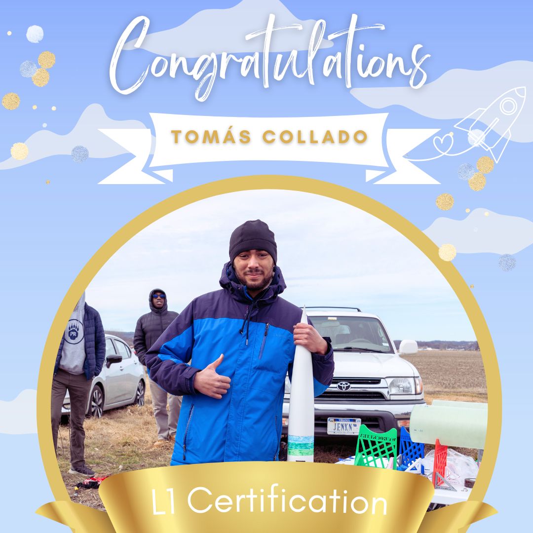 WURocketry on LinkedIn: #rocketcert #launchingintolearning #nasausli WURocketry on LinkedIn: #rocketcert #launchingintolearning #nasausli