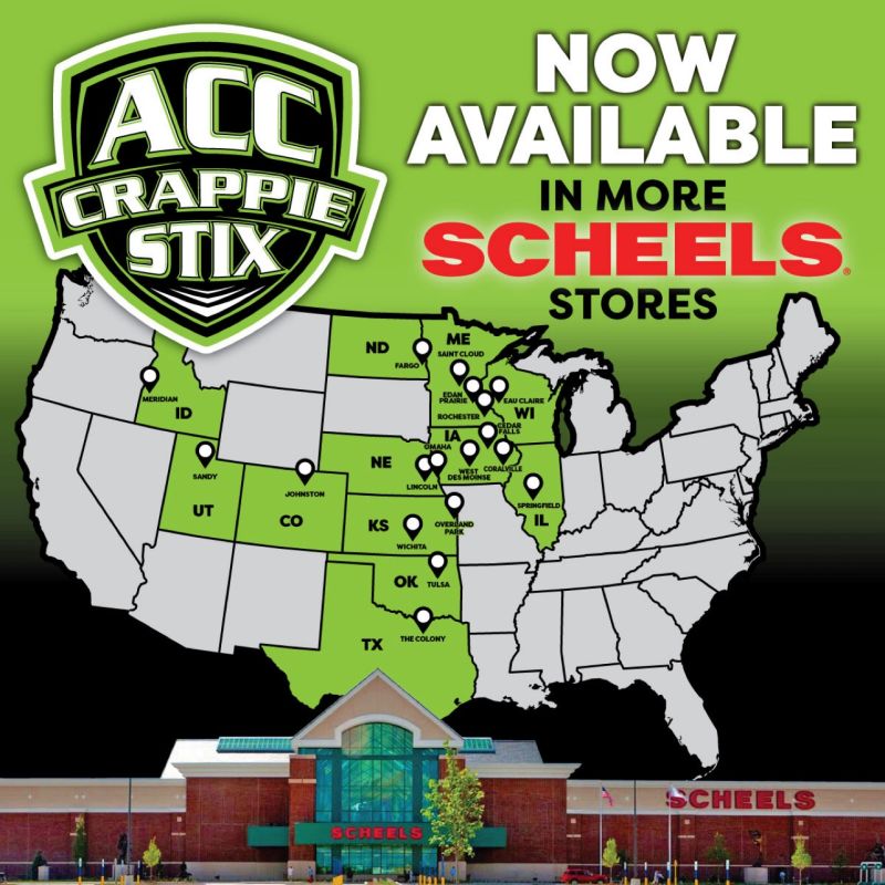 Mitchell Fese on LinkedIn: Plant seeds and watch them grow! ACC Crappie  Stix will now be available…