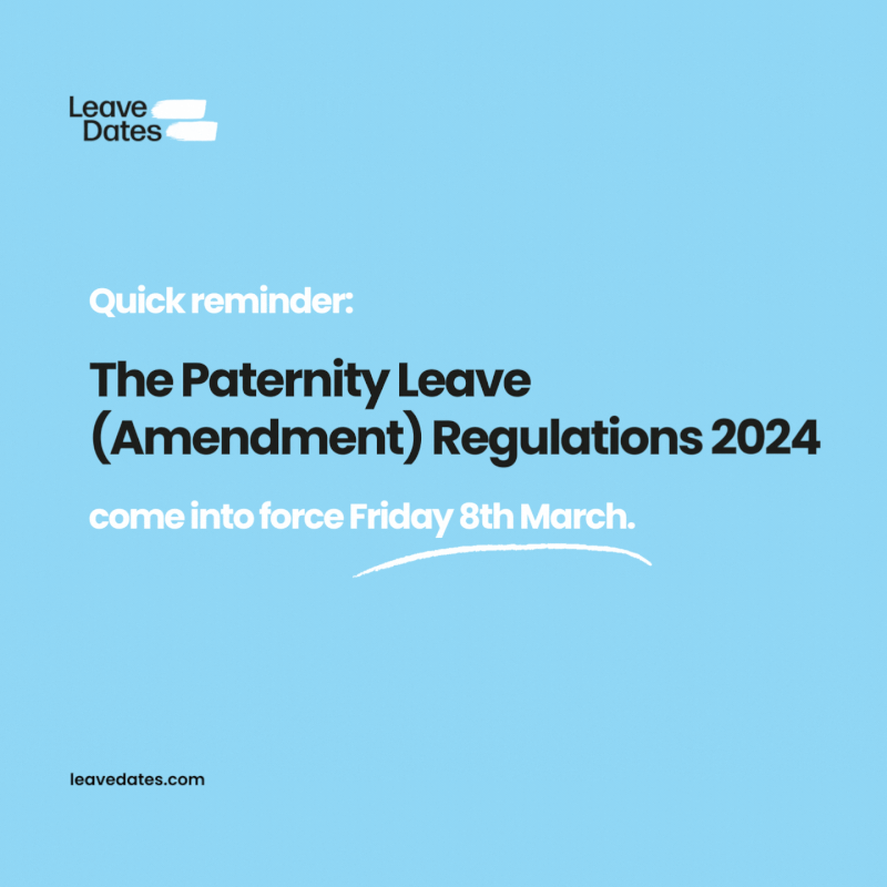 New paternity leave rules for UK Dads Leave Dates posted on the topic New paternity leave rules for UK Dads Leave Dates posted on the topic