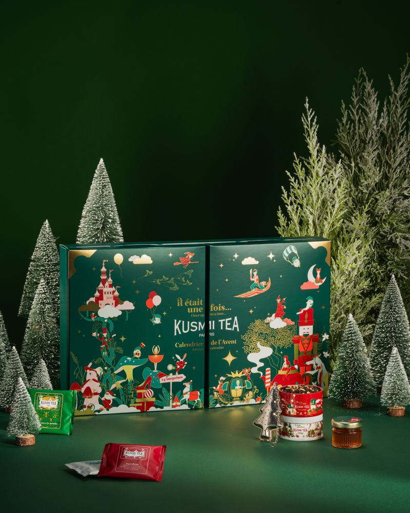 C'est déjà Noël à la boutique Kusmi Tea à Besançon ! •