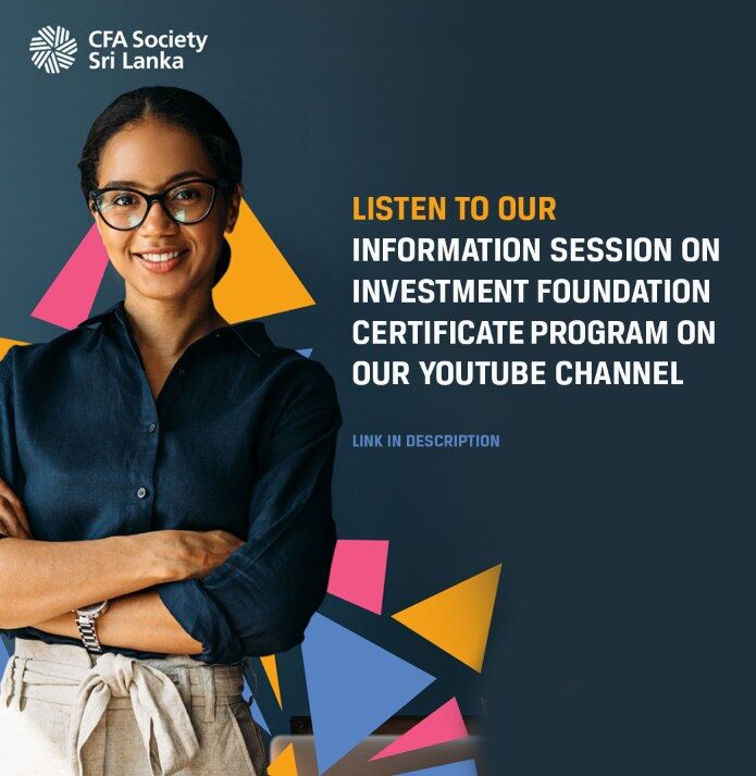 CFA Society Sri Lanka on LinkedIn: Listen to our Information Session on CFA Society Sri Lanka on LinkedIn: Listen to our Information Session on