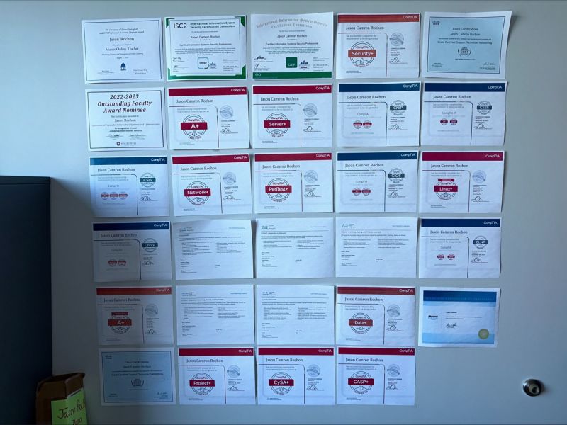 Prof Jason C Rochon CISSP on LinkedIn: #certifications #email #signature Prof Jason C Rochon CISSP on LinkedIn: #certifications #email #signature