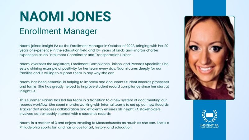 Insight PA Cyber Charter School on LinkedIn: Congratulations to Insight Insight PA Cyber Charter School on LinkedIn: Congratulations to Insight