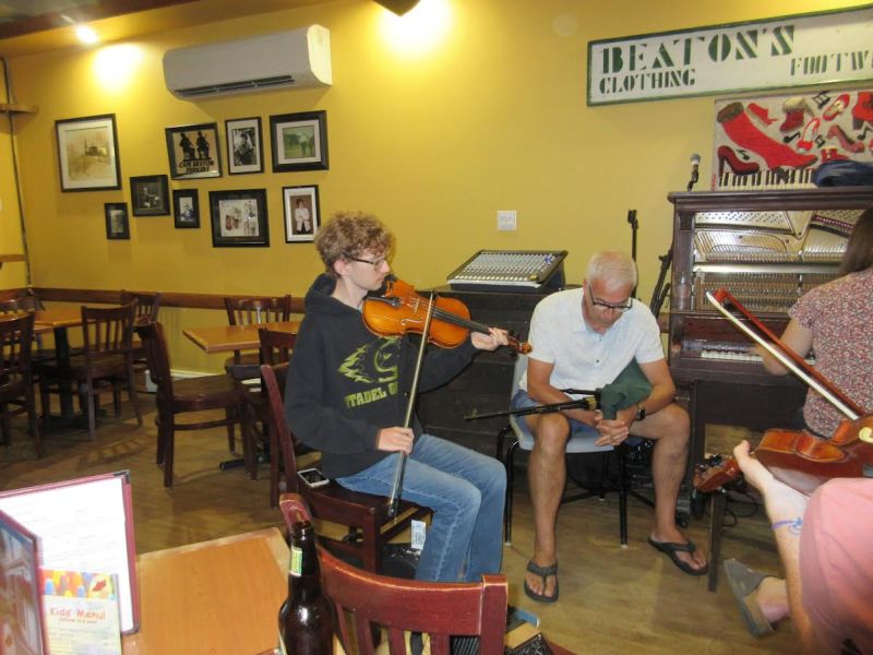 Vincent McDonald on LinkedIn: A jam session at the Red Shoe in Mabou ...