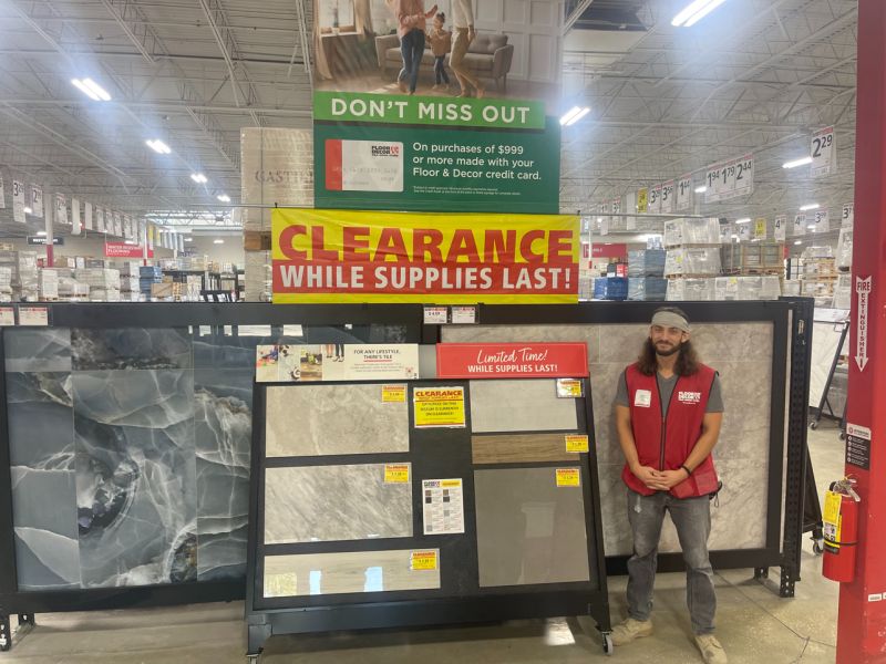 Carl Hall Tile Department Manager