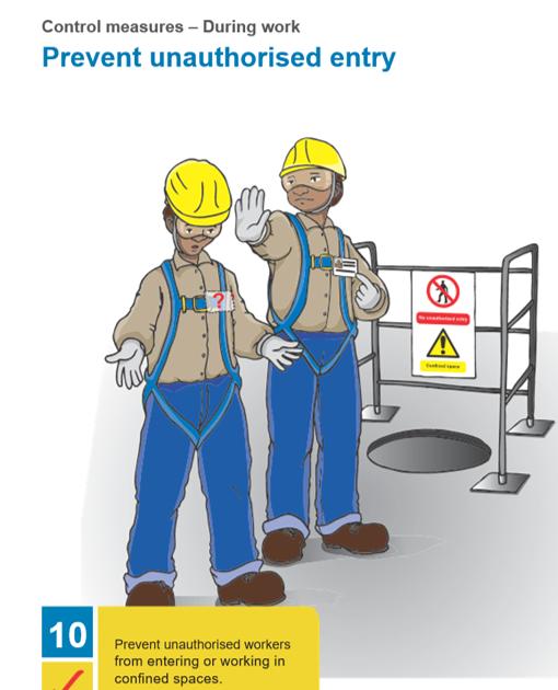 HSE Insider on LinkedIn: ( 3 ) CONFINED SPACE SAFETY - PICTORIAL TRAINING