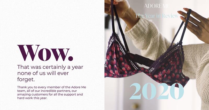 Gary BRAVARD on LinkedIn: Adore Me's 2020 Year in Review