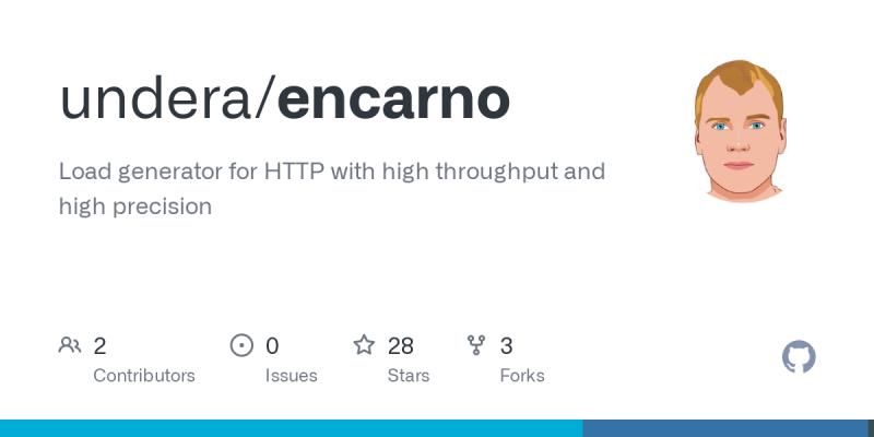 Andrey Pokhilko on LinkedIn: GitHub - undera/encarno: Load generator for HTTP with high throughput and… | 19 comments