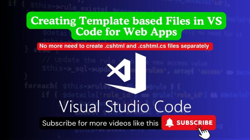 Hammad Maqbool on LinkedIn: Creating Templates based files in VS Code Hammad Maqbool on LinkedIn: Creating Templates based files in VS Code