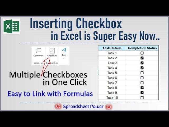 Learn Microsoft Excel on LinkedIn: Adding Checkbox Made Super Easy in Learn Microsoft Excel on LinkedIn: Adding Checkbox Made Super Easy in
