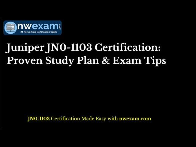 NWExam on LinkedIn: Juniper JN0 1103 Certification: Proven Study Plan NWExam on LinkedIn: Juniper JN0 1103 Certification: Proven Study Plan
