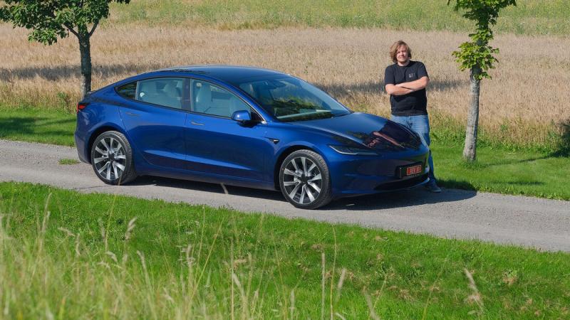 Luca Leicht auf LinkedIn: Erste Fahrt im Tesla Model 3 Facelift