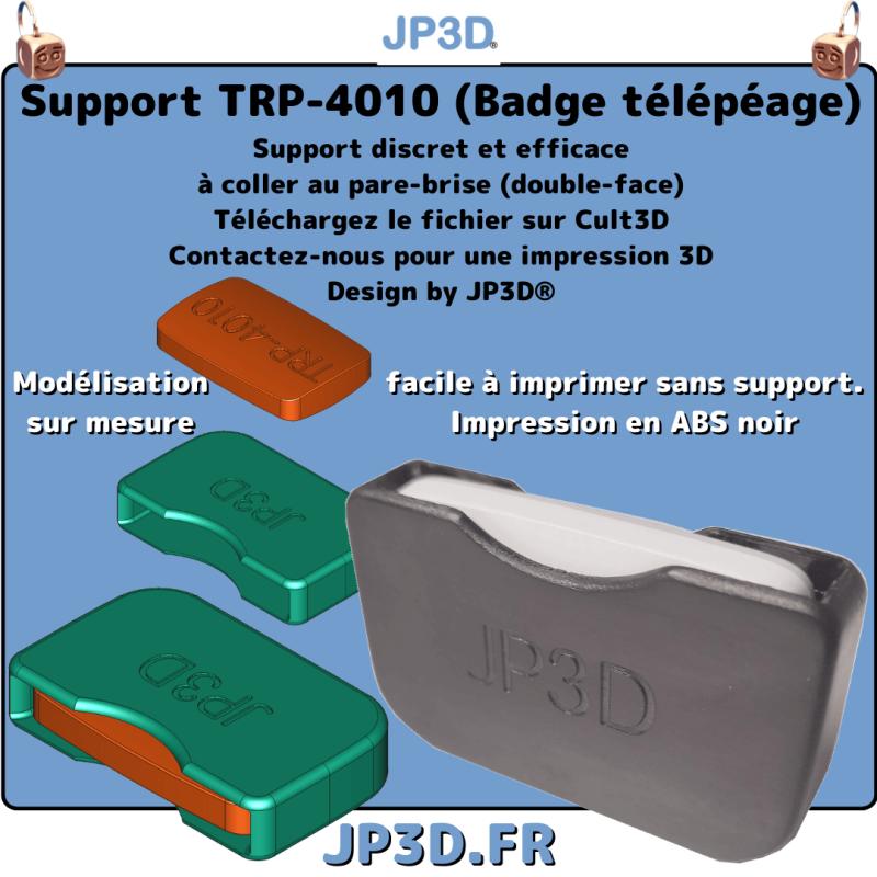 JP3D Services sur LinkedIn : Support TRP-4010 (Badge télépéage)