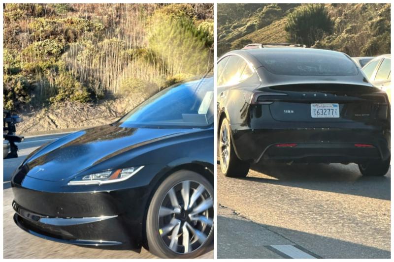 TESLARATI on LinkedIn: Tesla Model 3 'Highland' spotted testing in the U.S.  uncovered