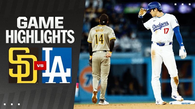 Josh Schneider on LinkedIn: Padres vs. Dodgers Game Highlights (4/13/24 ...