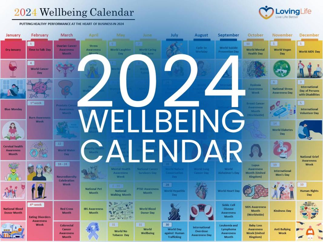 Tyler Lowe on LinkedIn Wellbeing Calendar 2024 Everything You Need