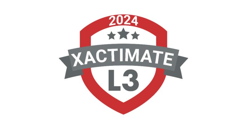 Cameron Bird on LinkedIn: Xactimate L3 Certification Badge 2024 Cameron Bird on LinkedIn: Xactimate L3 Certification Badge 2024