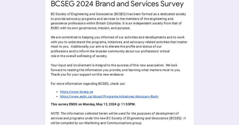 Michelle. Mahovlich P.Eng., P.Geo.FCSSE on LinkedIn: BCSEG 2024 Brand ...