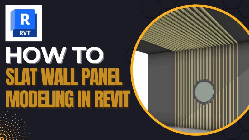 How To Model Slat Wall Panel With Beam