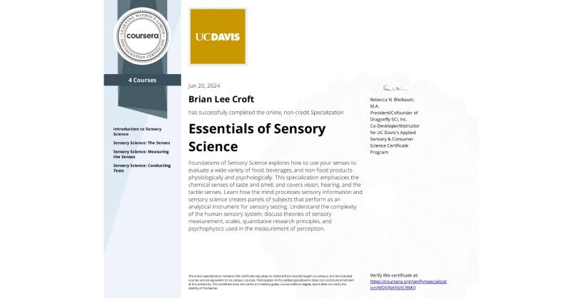 Brian Croft on LinkedIn: Completion Certificate for Foundations of Brian Croft on LinkedIn: Completion Certificate for Foundations of