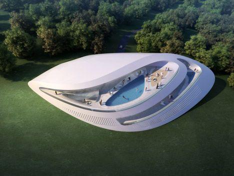 Arch2O on LinkedIn: Rock and Shell Villas | Zaha Hadid Architects