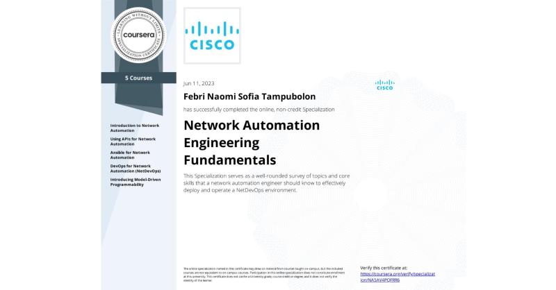Febri Naomi Sofia Tampubolon on LinkedIn: Completion Certificate for Febri Naomi Sofia Tampubolon on LinkedIn: Completion Certificate for