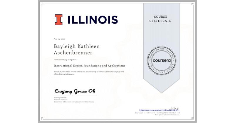 Bayleigh Aschenbrenner on LinkedIn: So happy to have completed a Bayleigh Aschenbrenner on LinkedIn: So happy to have completed a