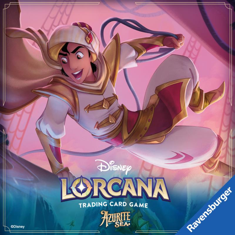 lorcana aladdin cards Disney - Shimmering Skies - Deck Box allowing you to cherish your collection for an extended period Disney LORCANA TCG - ALADDIN