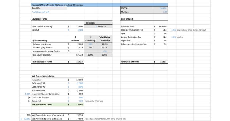 M A Sources Uses template Matt McPheely sa LinkedIn M A Sources Uses template Matt McPheely sa LinkedIn