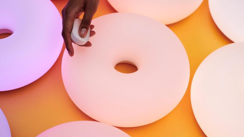 IKEA's Colour-Shifting Lamp