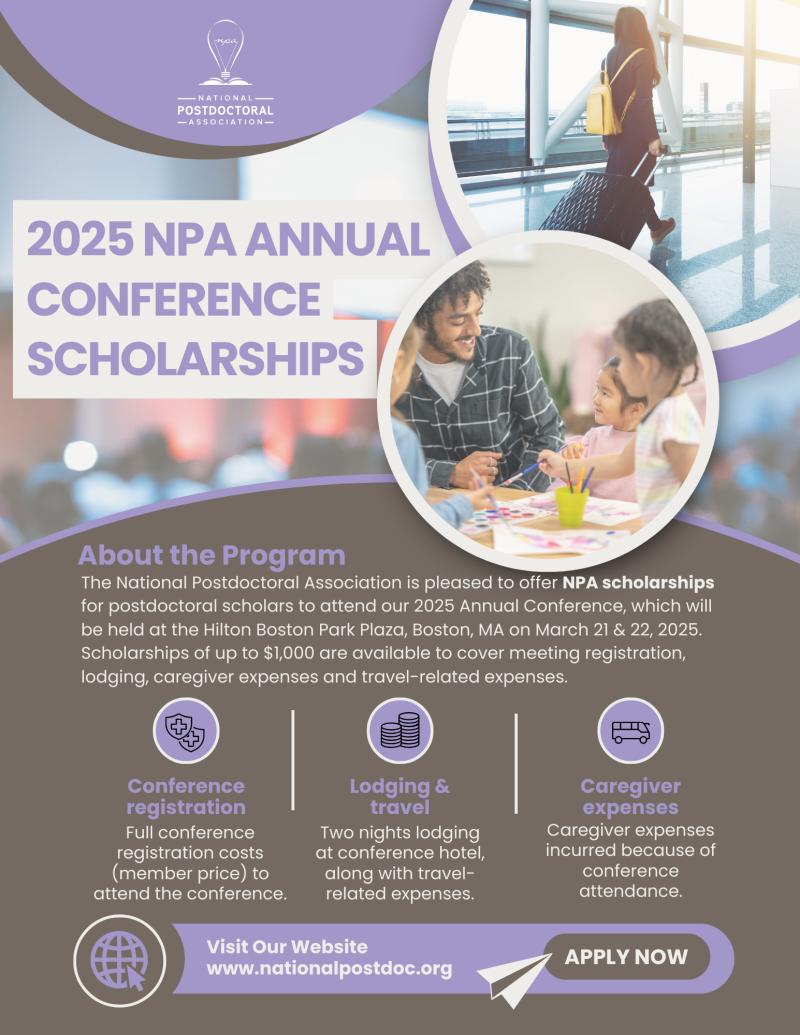 Call for Applications for the 2025 NPA Annual Conference Scholarships
