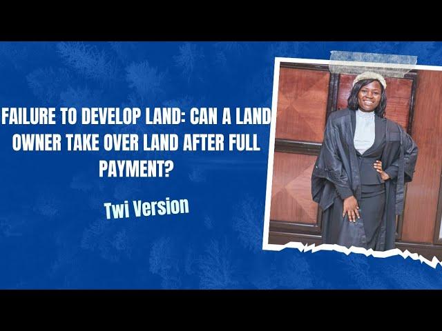 Can a landlord take over my land after failure to develop or build Can a landlord take over my land after failure to develop or build