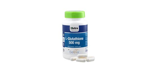 setria glutathione 500mg Liposomal Liquid Healthy Origins Setria L-Glutathione Reduced
